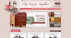 Desktop Screenshot of my-french-neighbor.com